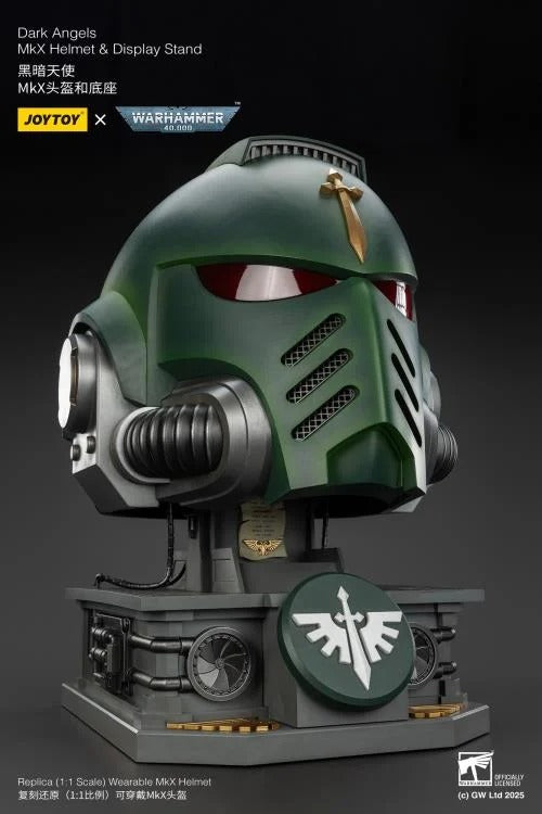 JOYTOY - Dark Angels - Dark Angels Mk. X Helmet & Display Stand (preorder Q2 2026)