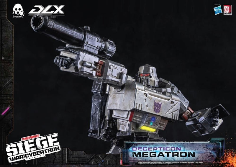 Transformers: War for Cybertron Trilogy DLX Scale Collectible Series Decepticon Megatron Action Figure (Reissue) - Action figure -  ThreeZero