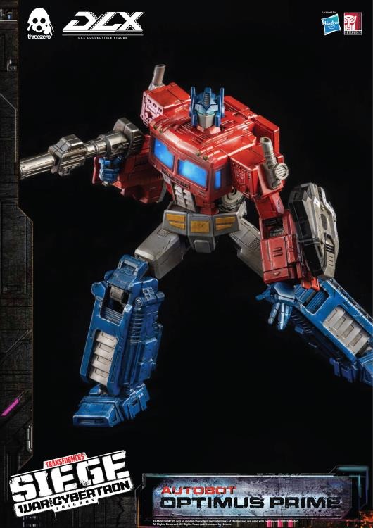 Transformers: War for Cybertron Trilogy DLX Scale Collectible Series Autobot Optimus Prime Action Figure (Reissue) - Action figure -  ThreeZero