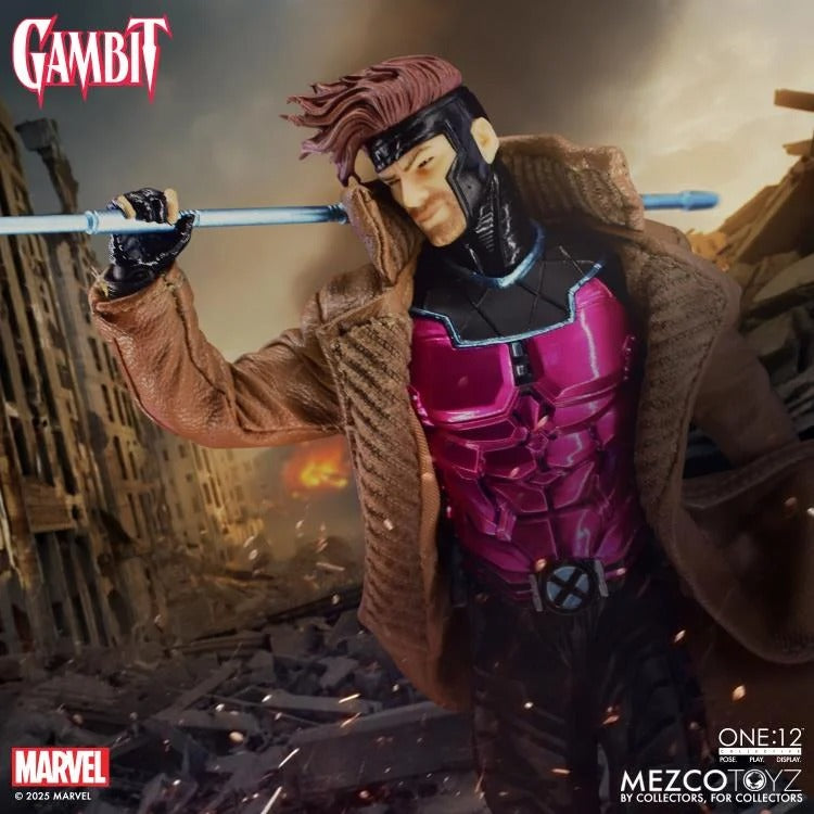 Toyz Mezco x-men　ガンビット　ワン12コレクティブ　mezco　1/12　フィギュア - Ages – Exclusive) Previews (PX Cable X-Men One:12 アメコミ
