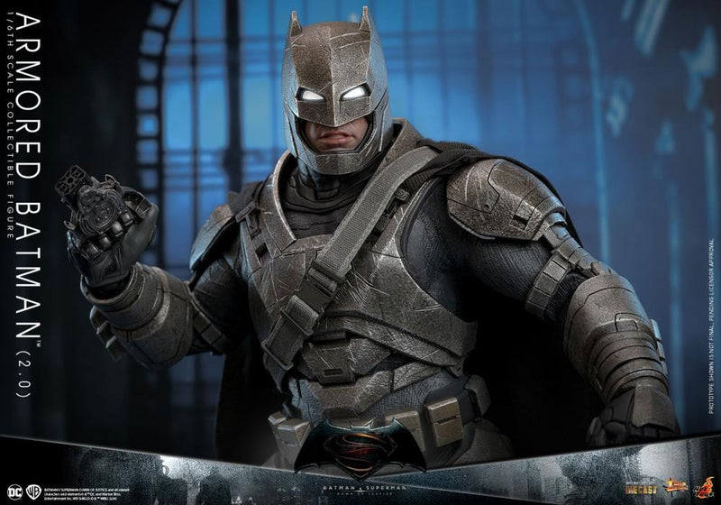 Batman v Superman: Dawn of Justice - Armored Batman (2.0) Deluxe 1/6th Scale Collectible Figure - MMS743D63