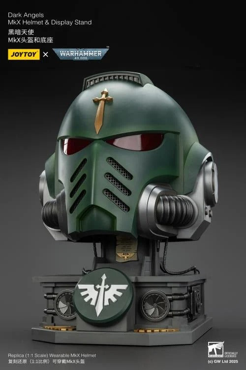 JOYTOY - Dark Angels - Dark Angels Mk. X Helmet & Display Stand (preorder Q2 2026)