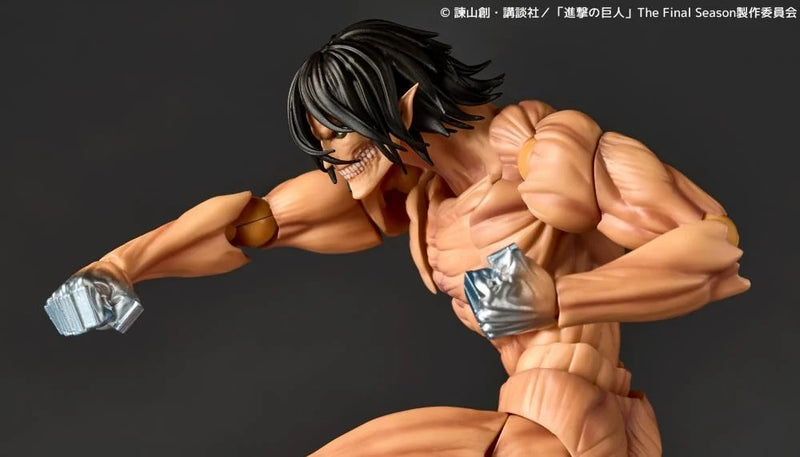 Attack on Titan - Amazing Yamaguchi Revoltech - NR057 Attack Titan (Eren Yeager) Action Figure (Substandard Packaging) - Collectables > Action Figures > toys -  Amazing Yamaguchi