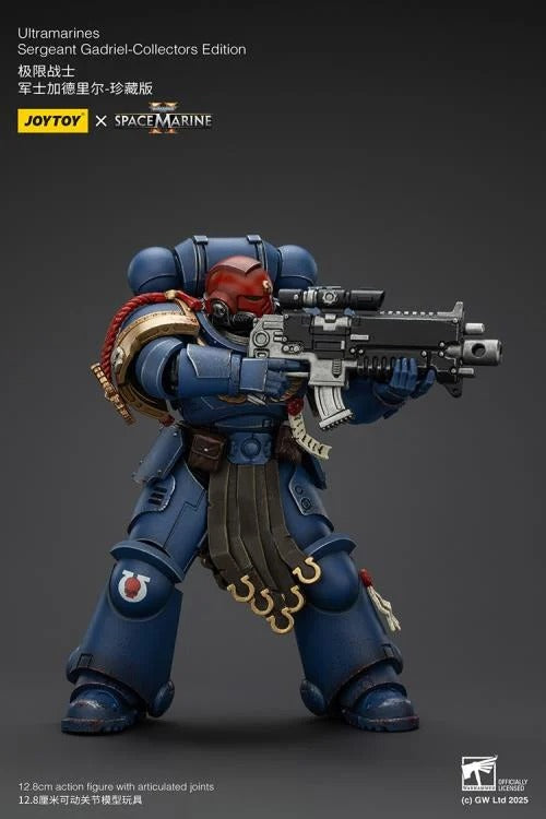 Warhammer 40K - Ultramarines - Space Marine 2 - Sergeant Gadriel (Collectors Edition) - Collectables > Action Figures > toys -  Joy Toy