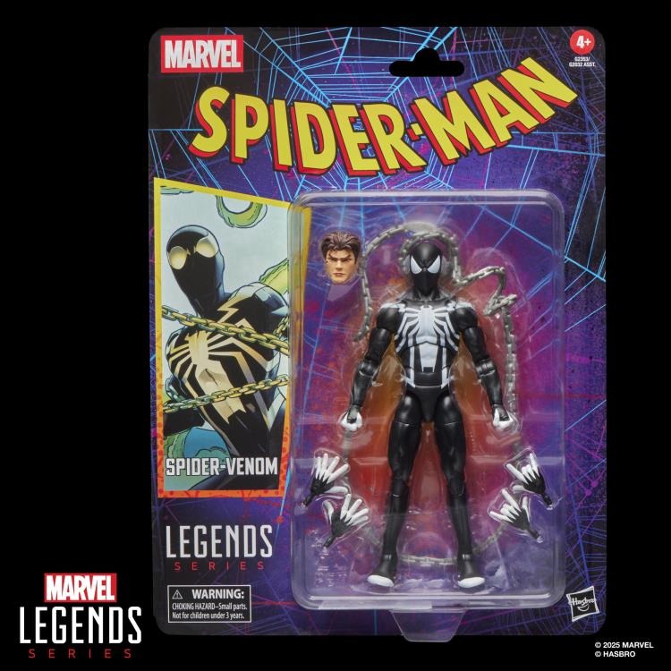 Marvel Legends Series - Retro Cardback Spider-man - Spider-Venom ( Preorder Feb 2026) (Copy) - Collectables > Action Figures > toys -  Hasbro