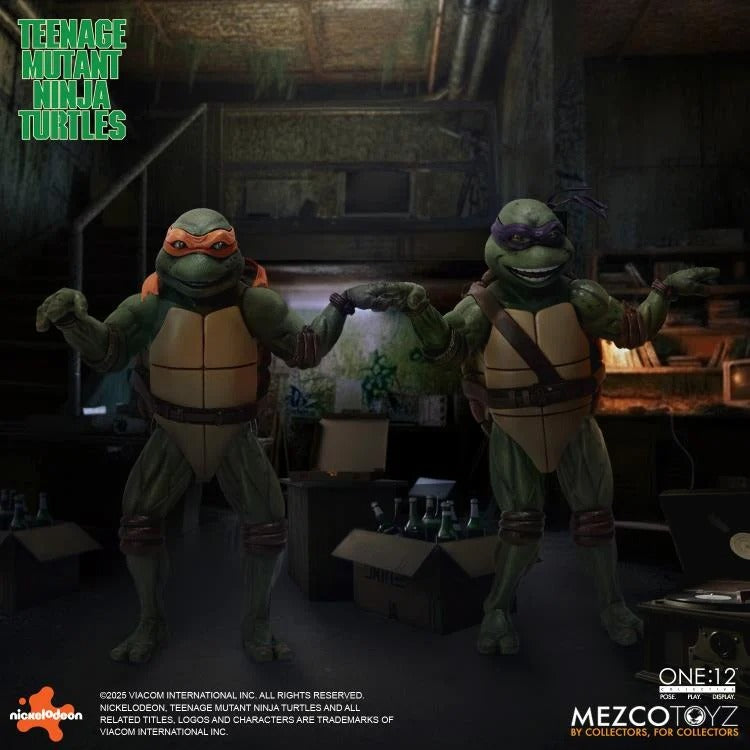 Teenage Mutant Ninja Turtles (1990) One:12 Collective Action Figure Boxed Set (preorder)