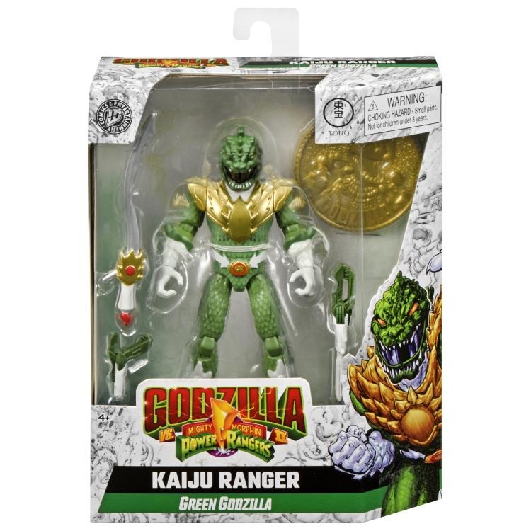 Godzilla vs. The Mighty Morphin Power Rangers II - Green Godzilla Kaiju Ranger