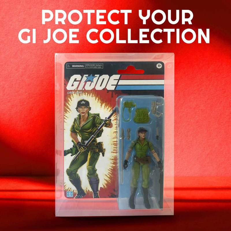 Protector Clamshell GI Joe Retro Cardback 20.7 x 5.5 x 30.7 cm