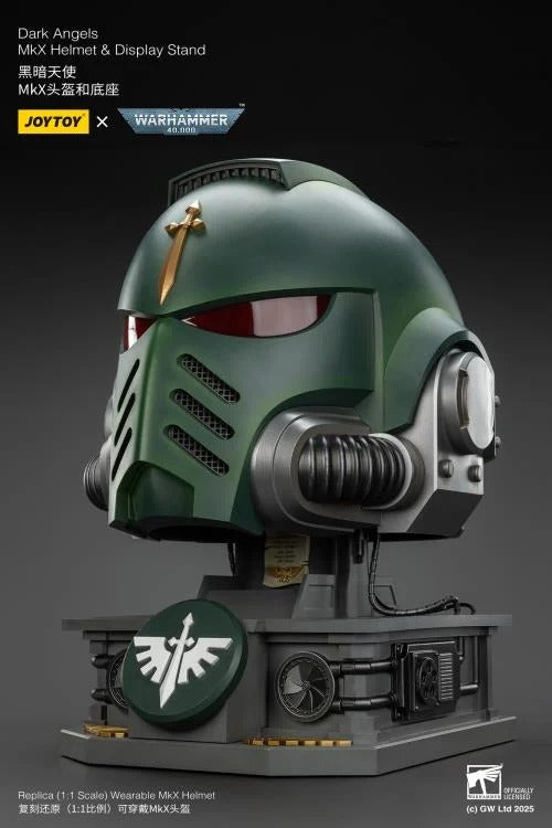 JOYTOY - Dark Angels - Dark Angels Mk. X Helmet & Display Stand (preorder Q2 2026)