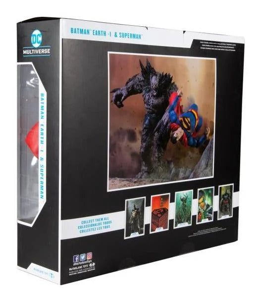 DC Multiverse - Dark Nights: Metal - Batman Earth -1 (The Devastator) & Superman Two-Pack (Subpar Packaging) - Collectables > Action Figures > toys -  McFarlane Toys