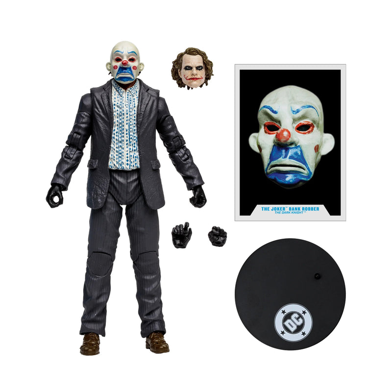 DC Multiverse McFarlane Vault Collection - The Dark Knight - The Joker (Bank Robber)