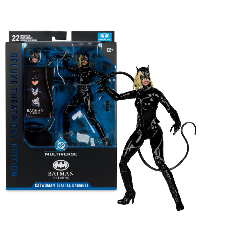 DC Multiverse Deluxe Theatrical Edition - Batman Returns - Catwoman (Battle Damage)