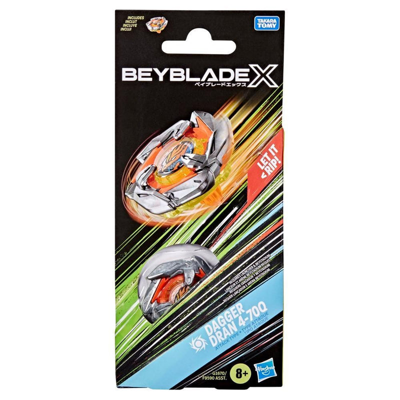Beyblade X Dagger Dran 4-70Q Booster Pack - Collectables > Action Figures > toys -  Hasbro
