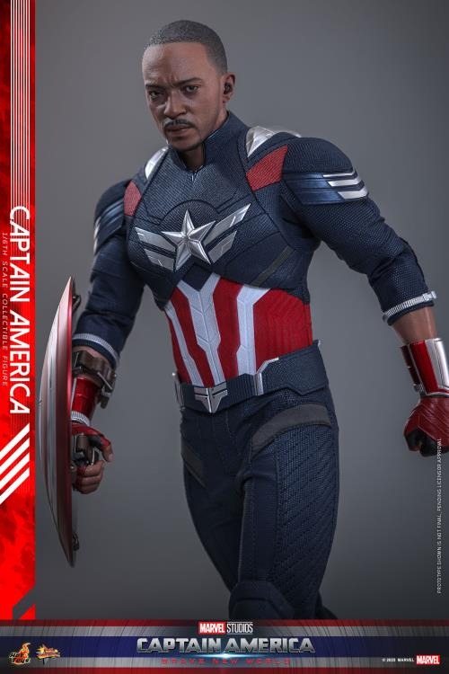 Captain America: Brave New World - Captain America 1/6th Scale Collectible Figure - MMS779 - Collectables > Action Figures > toys -  Hot Toys
