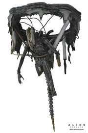 Alien: Romulus - 7" Scale Figure - Deluxe Suspended Lab Xenomorph XX121 - Collectables > Action Figures > toys -  Neca