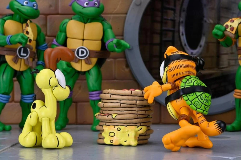 Teenage Mutant Ninja Turtles x Garfield Ultimate Garfello & Odie (Archie Comics) Action Figure Set (preorder Q2 2026) - Collectables > Action Figures > toys -  Neca