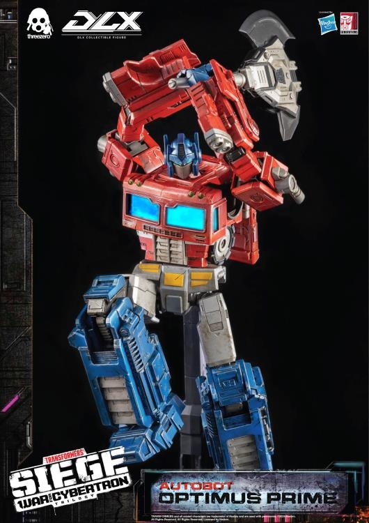 Transformers: War for Cybertron Trilogy DLX Scale Collectible Series Autobot Optimus Prime Action Figure (Reissue) - Action figure -  ThreeZero