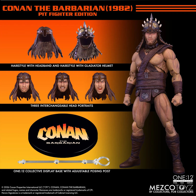 Conan the Barbarian (1982) - One:12 Collective - Conan (Pit Fighter Edition) (Preorder Q2 2027)