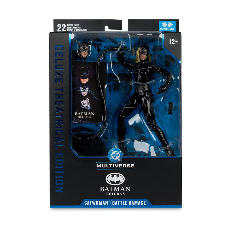 DC Multiverse Deluxe Theatrical Edition - Batman Returns - Catwoman (Battle Damage)