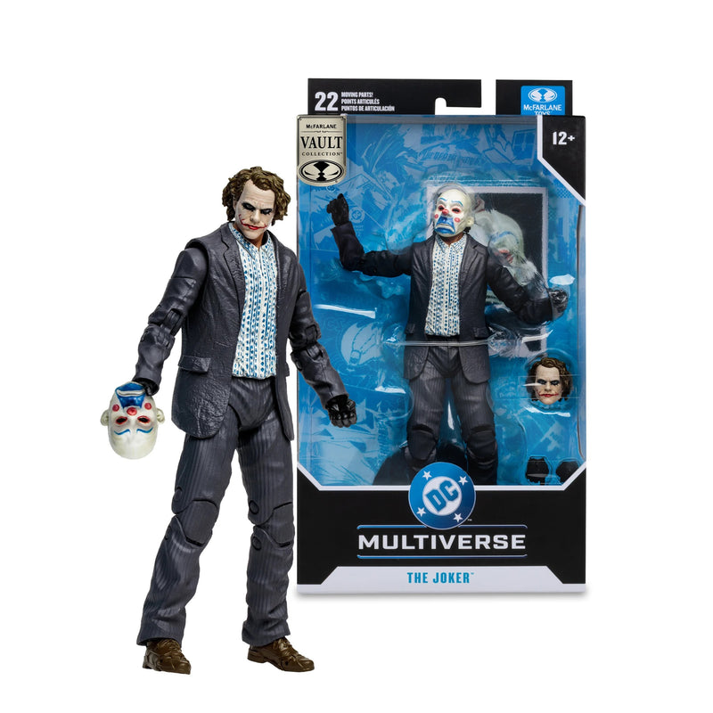 DC Multiverse McFarlane Vault Collection - The Dark Knight - The Joker (Bank Robber)