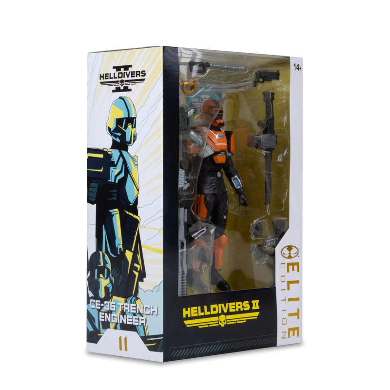 McFarlane Elite Edition - Helldivers 2 - CE-35 Trench Engineer