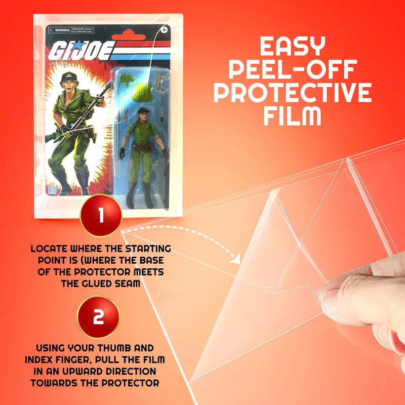 Protector Clamshell GI Joe Retro Cardback 20.7 x 5.5 x 30.7 cm