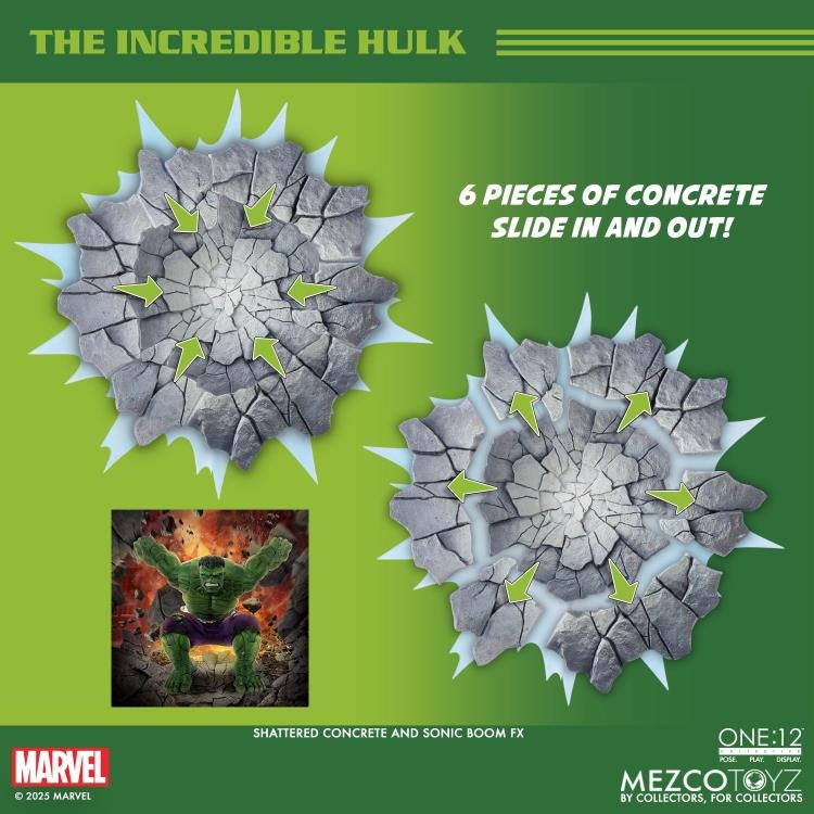 Marvel One:12 Collective - The Incredible Hulk Action Figure (preorder) - Collectables > Action Figures > toys -  MEZCO TOYS
