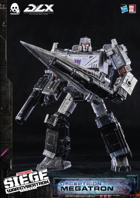 Transformers: War for Cybertron Trilogy DLX Scale Collectible Series Decepticon Megatron Action Figure (Reissue) - Action figure -  ThreeZero