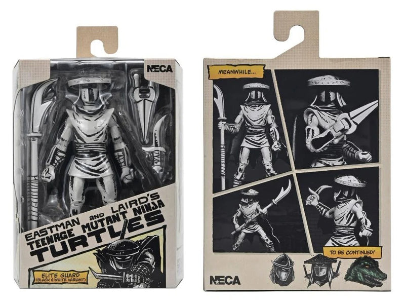 Teenage Mutant Ninja Turtles - Elite Guard (Mirage Comics Black & White Variant) Action Figure - Collectables > Action Figures > toys -  Neca