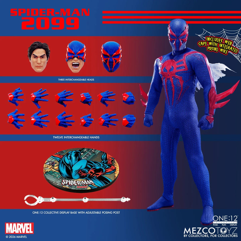 Marvel - One:12 Collective - Spider-Man 2099 (Preorder Q2 2027)