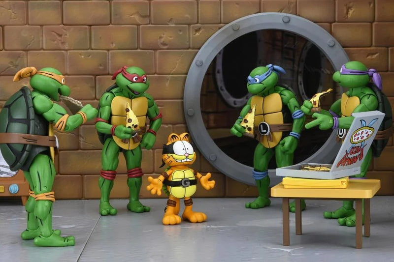 Teenage Mutant Ninja Turtles x Garfield Ultimate Garfello & Odie (Archie Comics) Action Figure Set (preorder Q2 2026) - Collectables > Action Figures > toys -  Neca
