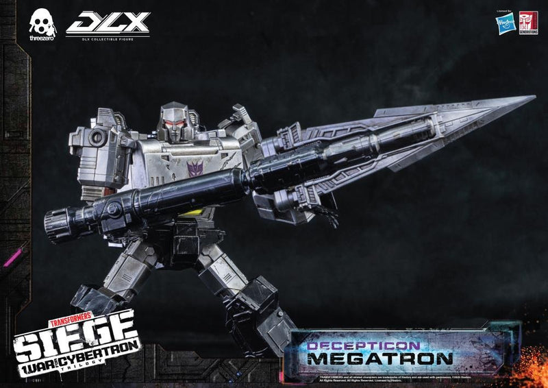 Transformers: War for Cybertron Trilogy DLX Scale Collectible Series Decepticon Megatron Action Figure (Reissue) - Action figure -  ThreeZero