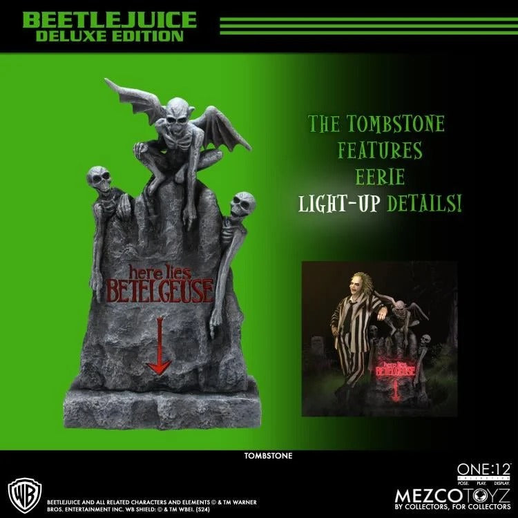 Beetlejuice (1988) - One:12 Collective - Beetlejuice Deluxe Edition - Collectables > Action Figures > toys -  MEZCO TOYS