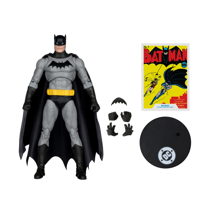DC Multiverse - Batman (Golden Age) - Batman - Red Platinum