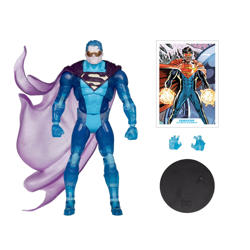DC Multiverse - Return of Superman - Eradicator - Platinum / Chase - Collectables > Action Figures > toys -  McFarlane Toys