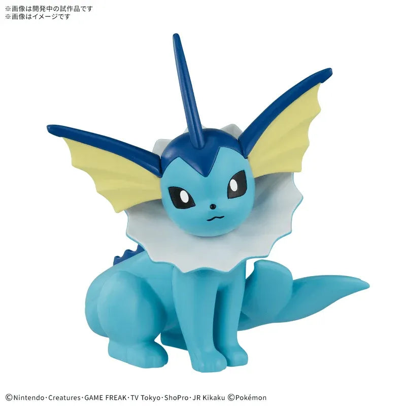 POKEMON PLASTIC MODEL COLLECTION QUICK!! NO.27 VAPOREON