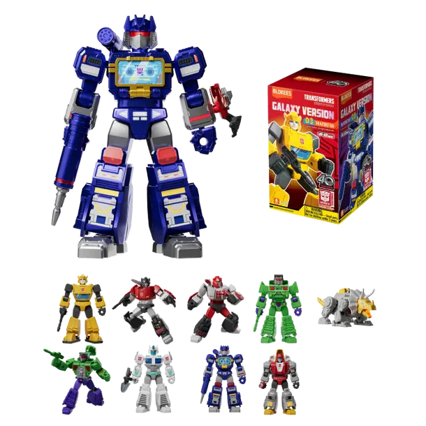 Blokees - Transformers Galaxy Version 03 - The Autobot Run - Set of 9