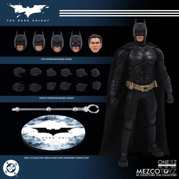 The Dark Knight One:12 Collective Batman (preorder) - Collectables > Action Figures > toys -  MEZCO TOYS