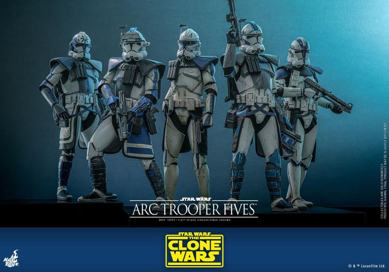 Star Wars: The Clone Wars - Arc Trooper Fives 1/6th Scale Collectible Figure - TMS132 - Collectables > Action Figures > toys -  Hot Toys