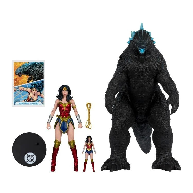DC Multiverse - Justice League vs. Godzilla vs. Kong - Wonder Woman vs. Godzilla Figure Two-Pack - Collectables > Action Figures > toys -  McFarlane Toys