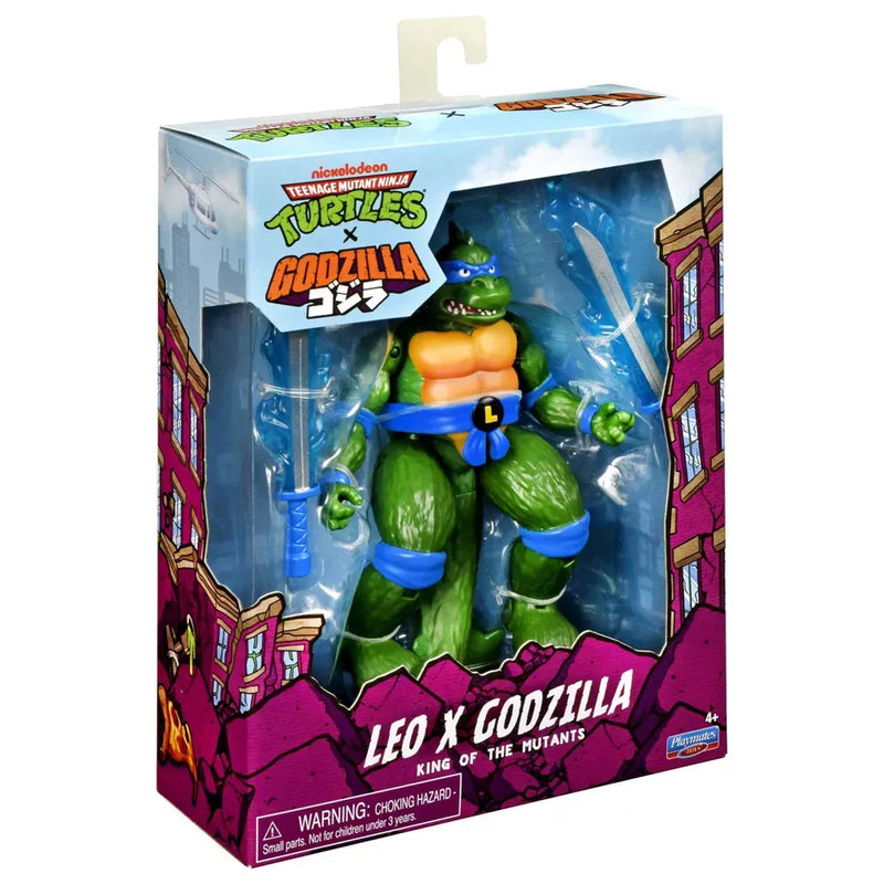 Teenage Mutant Ninja Turtles x Godzilla - Leo x Godzilla - Collectables > Action Figures > toy -  PLAYMATES