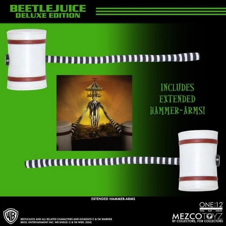 Beetlejuice (1988) - One:12 Collective - Beetlejuice Deluxe Edition - Collectables > Action Figures > toys -  MEZCO TOYS