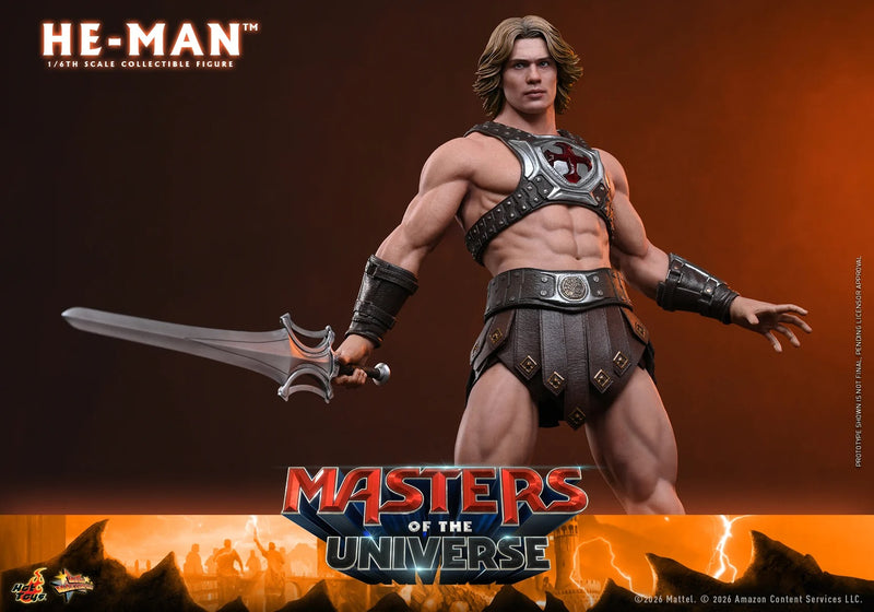 Masters of the Universe (2026) - He-Man 1/6th Scale Collectible Figure - MMS888 (Preorder Q4 2027)