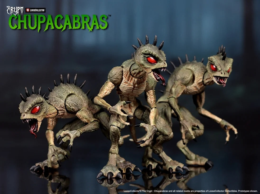 The Crypt: Chupacabras 1/12 Scale Action Figure Three-Pack