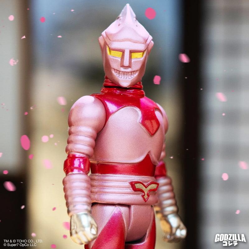 Godzilla vs. Megalon - ReAction - Jet Jaguar (Cherry Blossom Festival) - Action & Toy Figures -  Super7