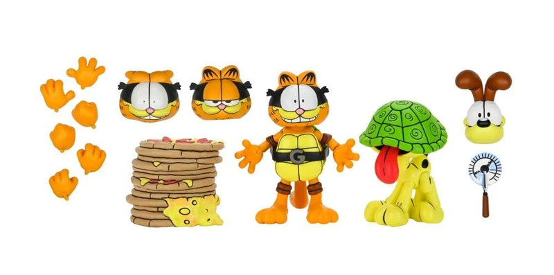 Teenage Mutant Ninja Turtles x Garfield Ultimate Garfello & Odie (Archie Comics) Action Figure Set (preorder Q2 2026) - Collectables > Action Figures > toys -  Neca