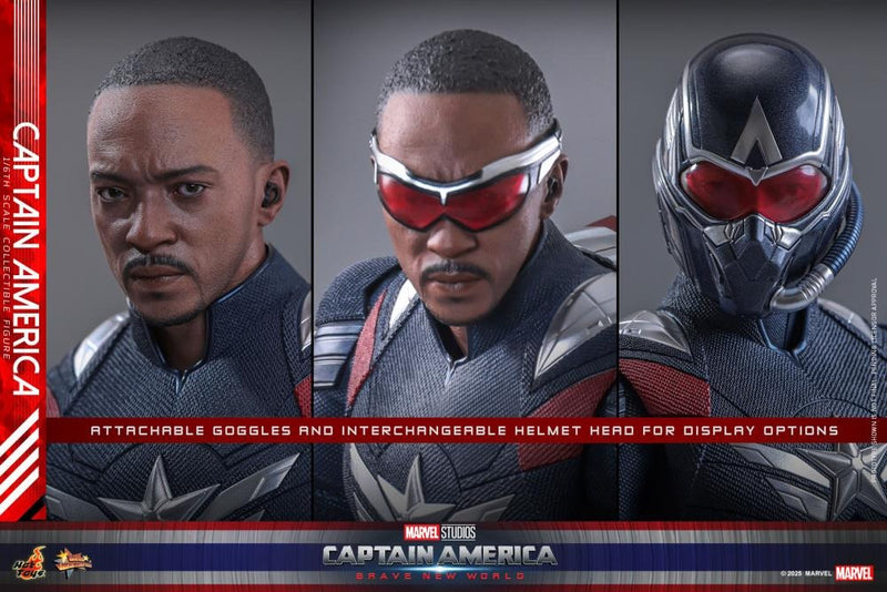 Captain America: Brave New World - Captain America 1/6th Scale Collectible Figure - MMS779 - Collectables > Action Figures > toys -  Hot Toys