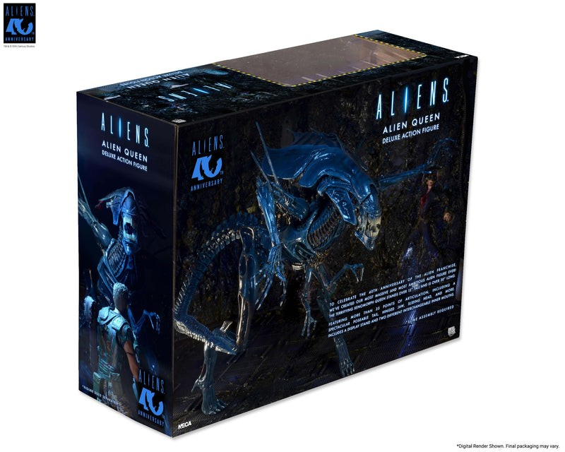 Aliens - 40th Anniversary Alien Queen Ultra Deluxe Boxed Figure (Preorder Sep 2026) - Collectables > Action Figures > toys -  Neca