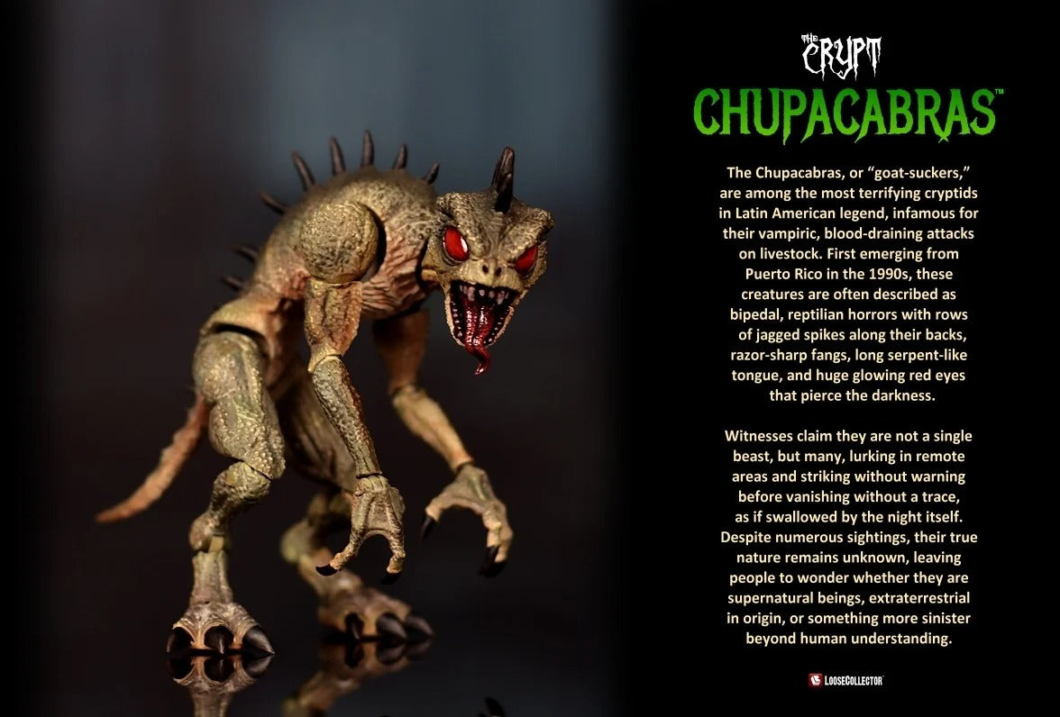 The Crypt: Chupacabras 1/12 Scale Action Figure Three-Pack