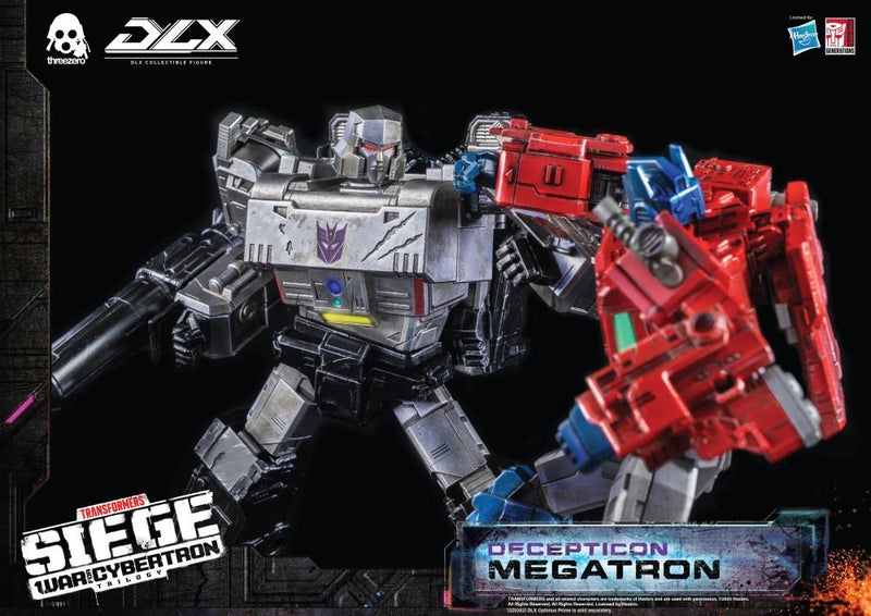 Transformers: War for Cybertron Trilogy DLX Scale Collectible Series Decepticon Megatron Action Figure (Reissue) - Action figure -  ThreeZero